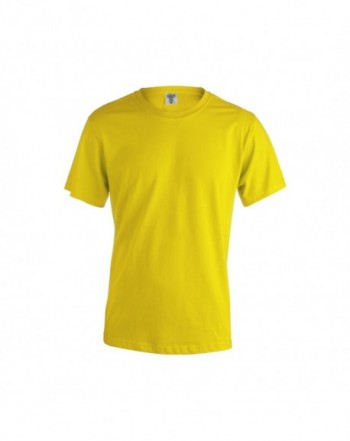 Camiseta Adulto Color "keya" MC130 AMARILLO