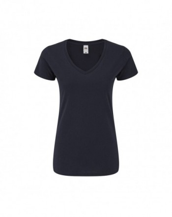 Camiseta MUJER Y COMPLEMENTOS Color Iconic V-Neck MARINO OSCURO