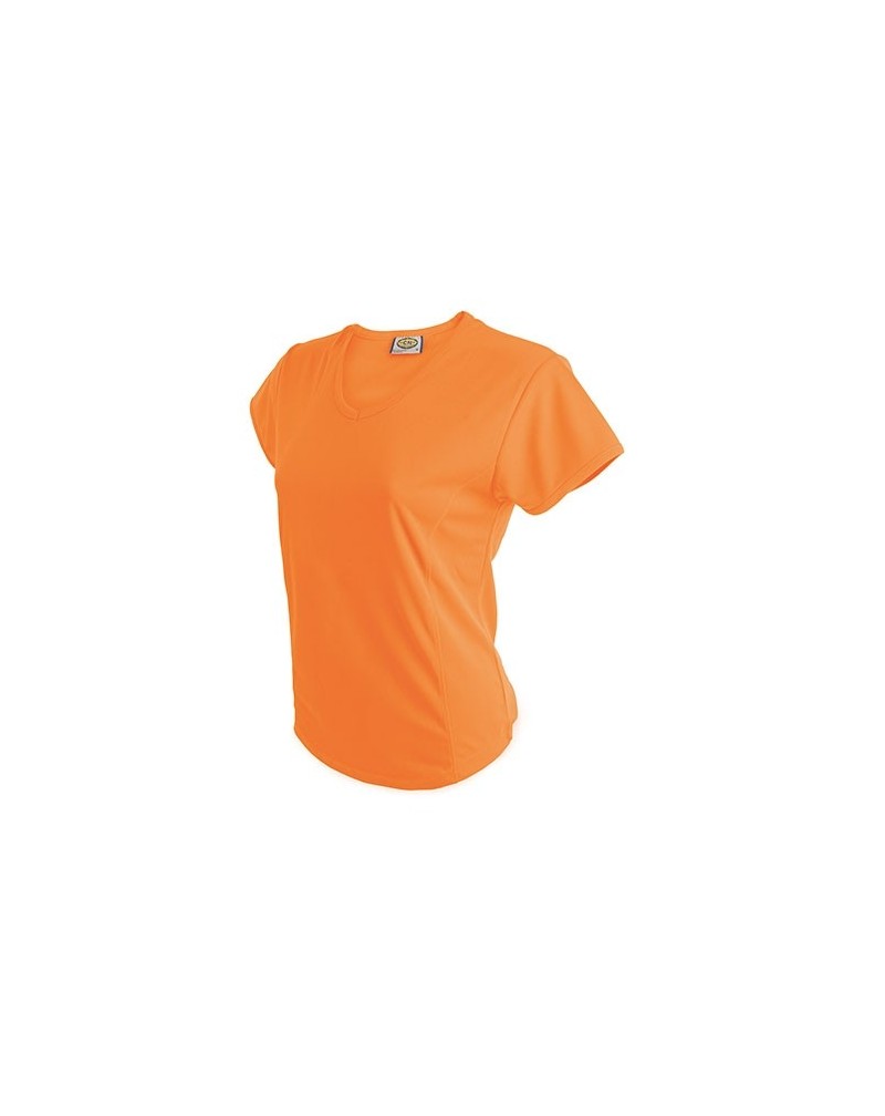 CAMISETA MUJER D&F NA FLUO S
