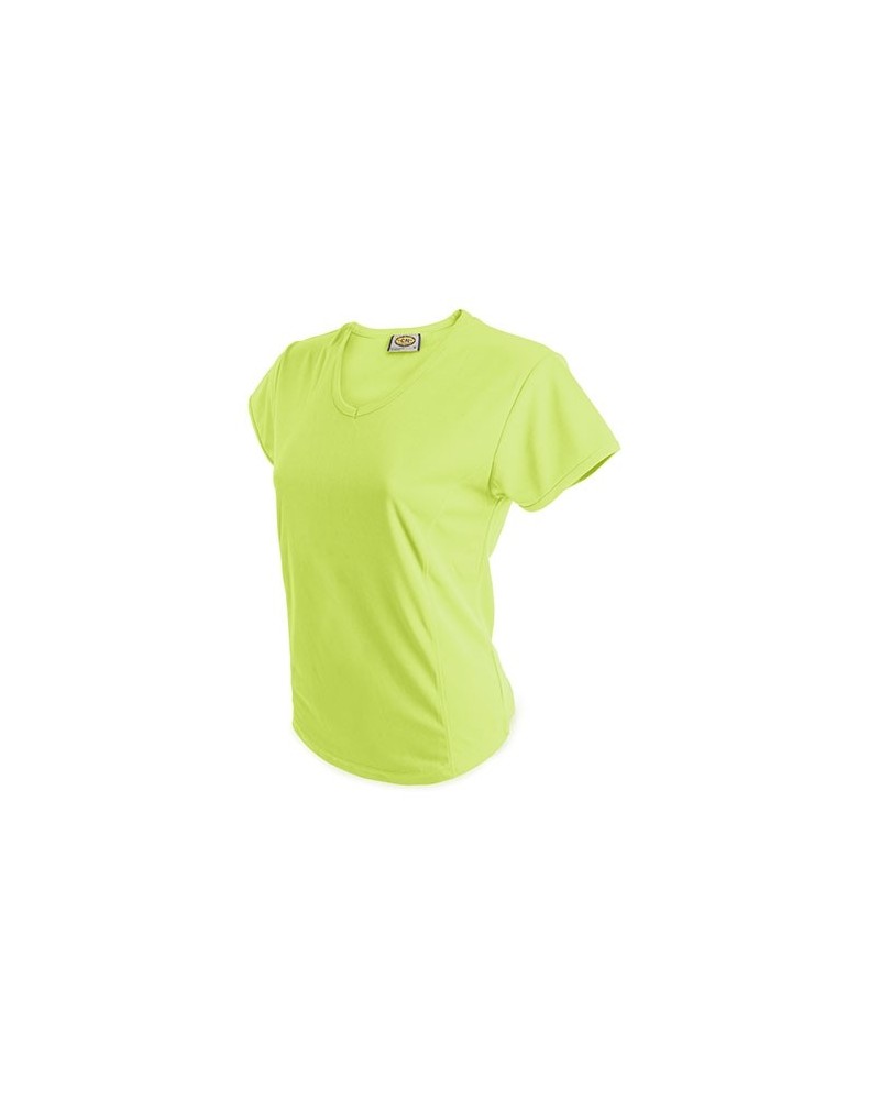 CAMISETA MUJER D&F AM FLUO S