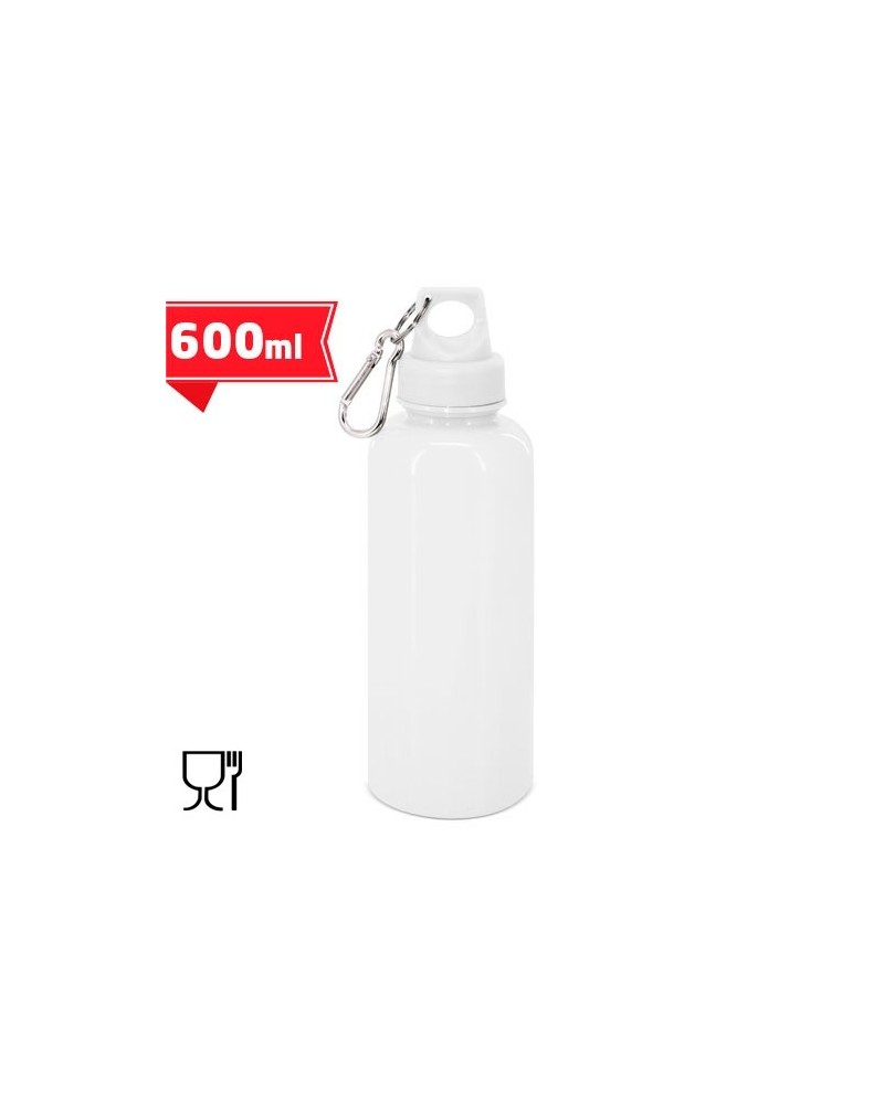 Botella de Agua Cristal con Funda de Silicona Antideslizante y Tapa 600 ML, Botella  Agua Deporte/