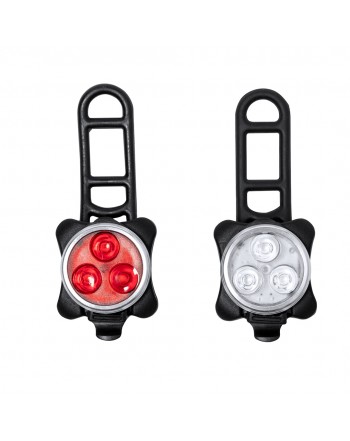 Set Luces Seguridad Bici