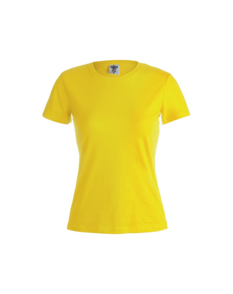 Camiseta MUJER Y COMPLEMENTOS Color "keya" WCS180 AMARILLO