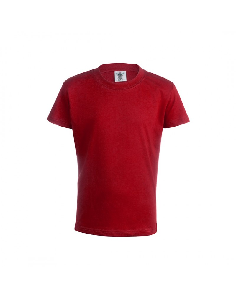 Camiseta Niño Color "keya" YC150 ROJO