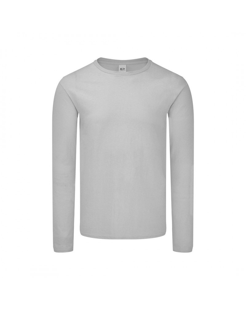Camiseta Adulto Color Iconic Long Sleeve T GRIS