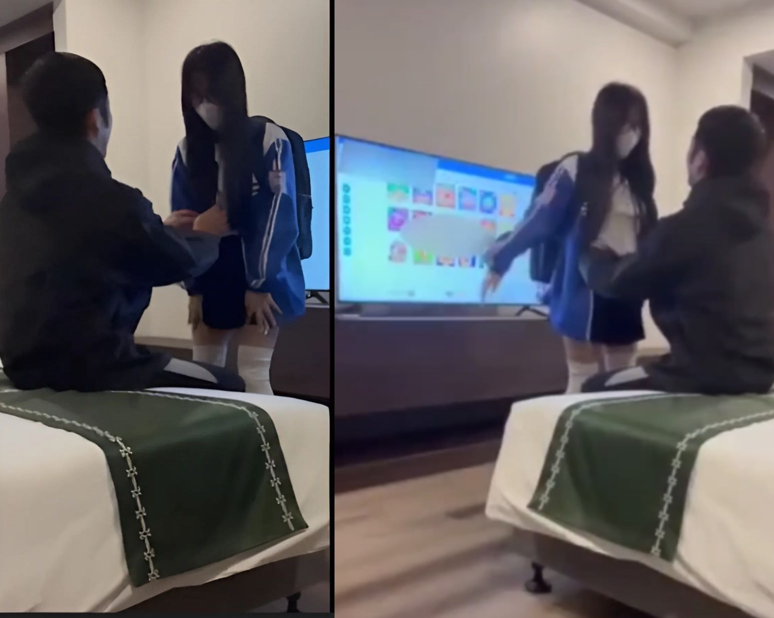 Sex Việt Nam nữ sinh trốn học lẻn vào nhà nghỉ nện nhau
